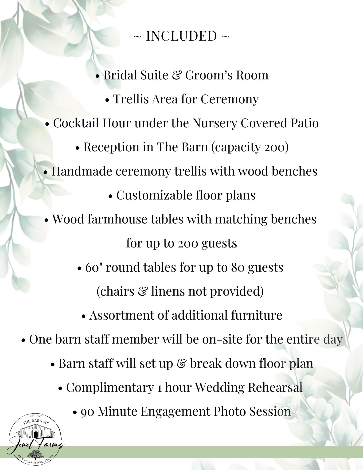 Website Wedding Included